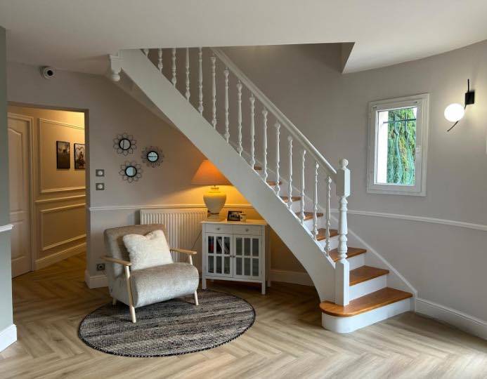 cage d escalier chantier Cussac